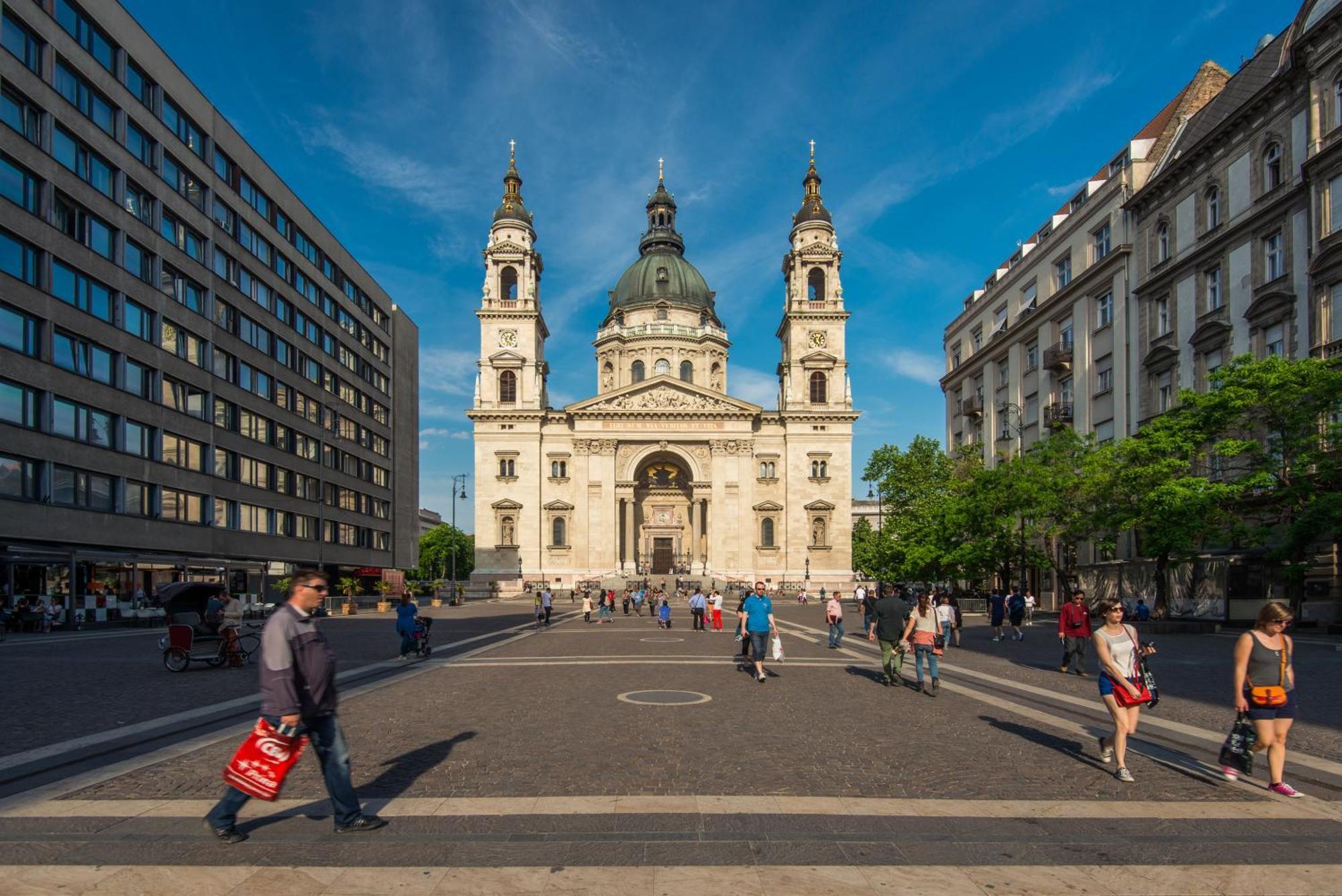 Gold Pearl Apartment 2 Rooms At St Stephen' S Basilica Budapest Eksteriør bilde